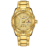 Relógio Casual Masculino Luxury Gold - Original